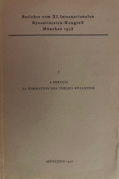 La formation des Thèmes Byzantins